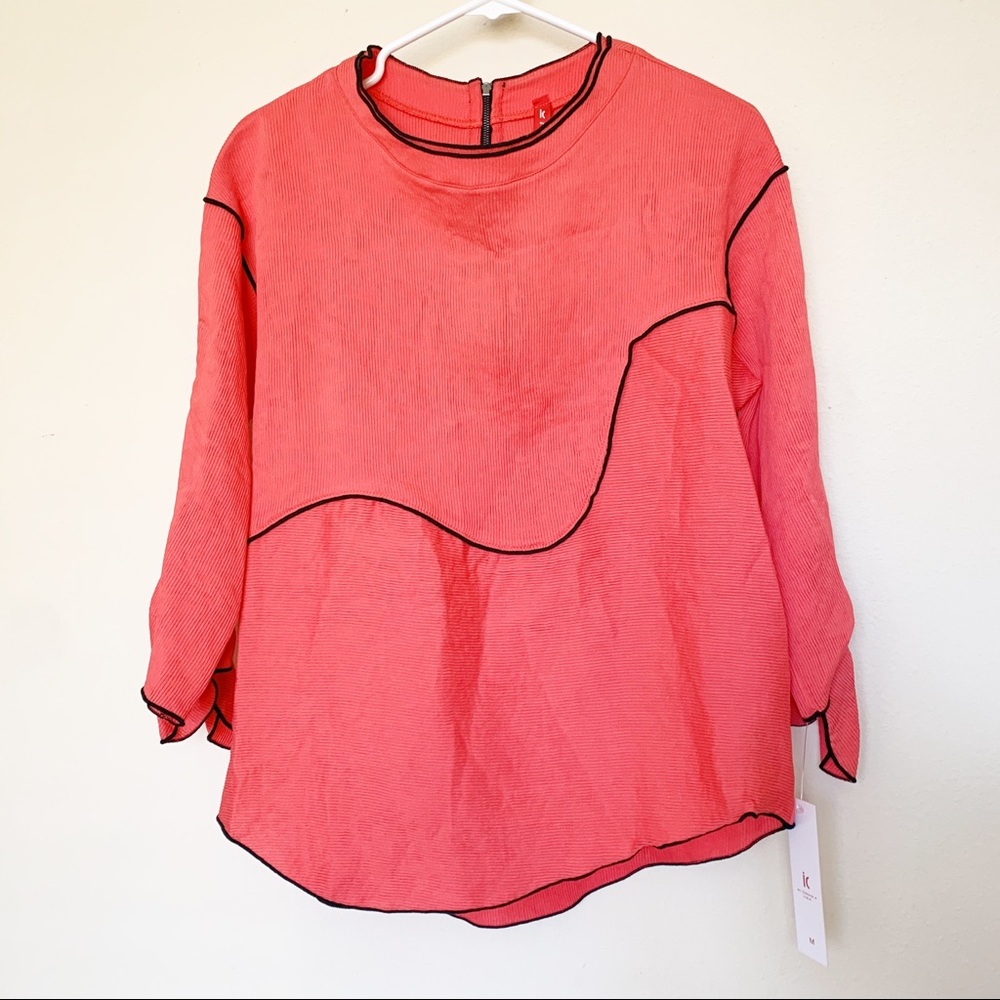 IC by Connie K Coral top - Sz M